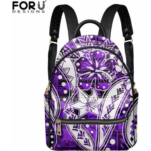 FORUDESIGNS Women's Purple Backpacks