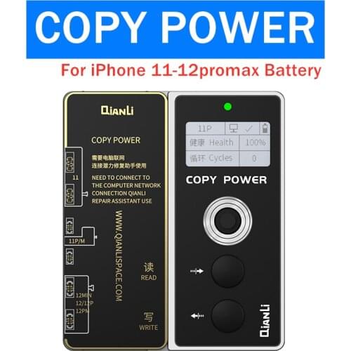 Qianli Copy Power Battery Data Corrector for iPhone 11 12 PRO MAX MINI Battery Data Program for Repair Error Health Warnning