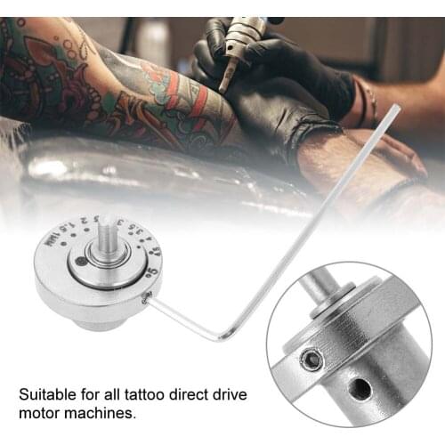 Sliver Cam Eccentric Wheel Replacement Part for Tattoo Machines Equipment Adjustable Direct Motor Drive Rotary Tattoo Accessory