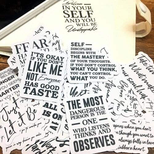 Lychee Life Short Phrase Letter Printed Vellum Paper For Scrapbooking Happy Planner/Card Making/Journaling Project