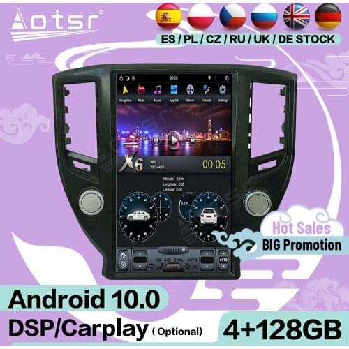 4+128G Carplay Tesla Screen Multimedia Stereo Android 9.0 Player For Toyota Crown 2014 Car Radio 2 Din Stereo Receiver Head Unit
