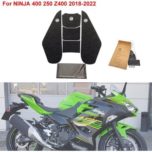 For Kawasaki Z400 Ninja 400 Ninja250 2018 2019 2020 2021 2022 Gas Fuel Tank Pads Knee Grip Protector PVC Motorcycle Accessories