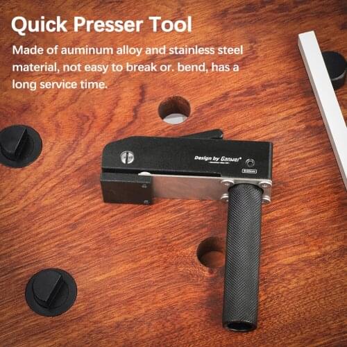 GanWei Desktop Quick Presser Tool for Woodworking Auminum Alloy Pressing Plate Woodworking Practical Accessories Tools