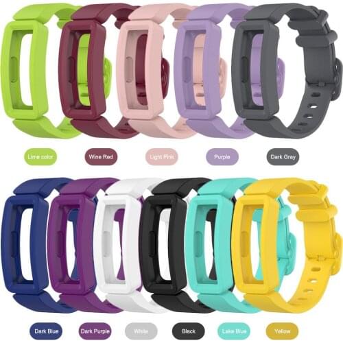New Arrival Silicone Replacement Watch Band Wrist Strap Watchband for Fitbit inspire HR/Fitbit ACE 2 Smart Bracelet