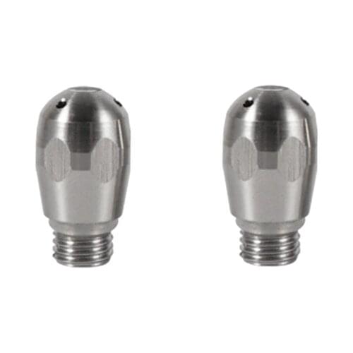 2 Pack Stainless Steel 4 Holes Coffee Machine Steam Nozzle Perfect Universal Milk Foam Spout Coffee Tools Accessories