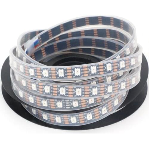 DC5V WS2813 pixel led strip light Addressable30/60/144leds/m Single point single control breakpoint resume Flexible light strip