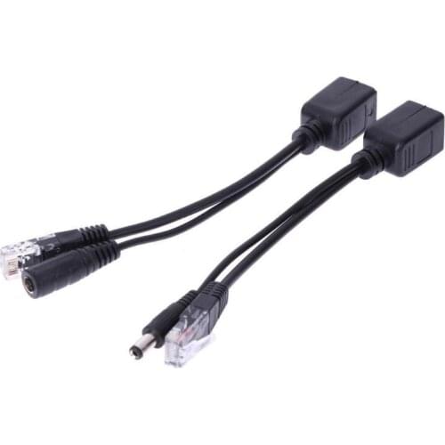 POE Cable Passive Power Over Ethernet Adapter Cable POE Splitter Injector Power Supply Module 12-48v For IP Camera