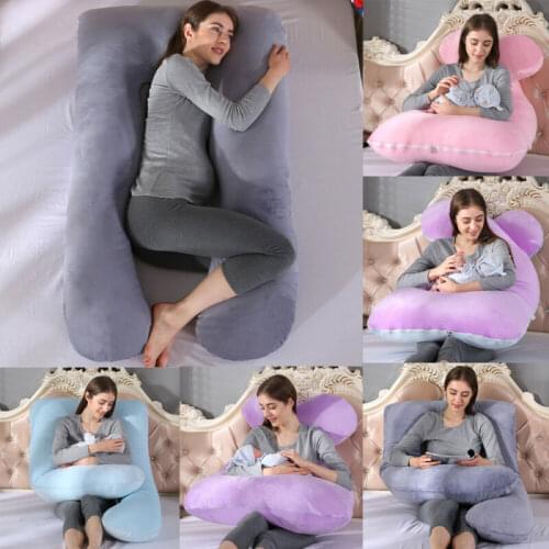 Full Body Giant Maternity Pillow Pregnant Women Comfortable Soft Cushion Sleep Body High Quality hot