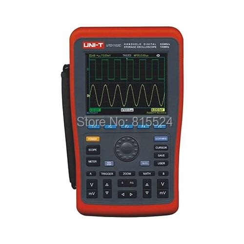 Scope UTD1102C HandHeld Uni-T Digital Storage Oscilloscope + Multimeter 100Mhz Bandwidth