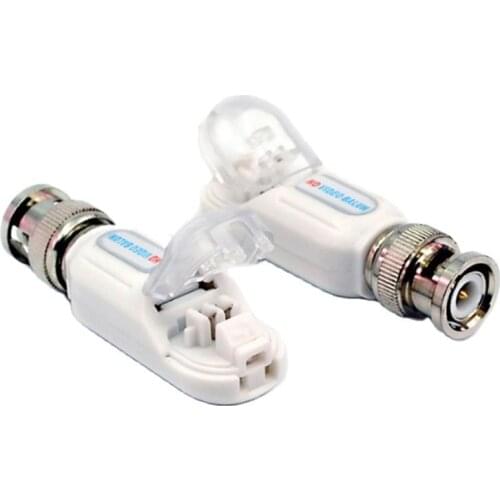 HD BNC To UTP Cat5/5e/6 Video Balun HD Transceivers Adapter Transmitter Support 720P/1080P,AHD/CVI/TVI Camera