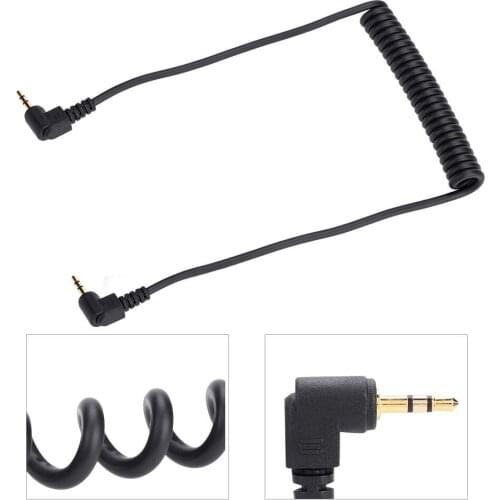 2.5mm-C1 Camera Remote Control Shutter Release Cable for Canon T6i T6S T5i 700D 650D 600D 550D 500D 1100D 80D 70D 60D