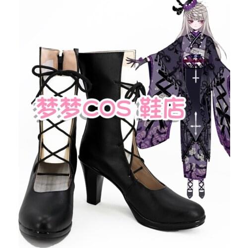 Rozen Maiden Sui gin tou Mercury Lampe cosplay shoes Boots Custom Made Halloween Role Play props