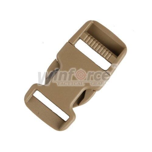 UTX-DURAFLEX BUCKLE/ Majave Side Squeeze Buckle 1"