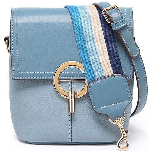 Chain Pu Leather Crossbody Bags For Women 2020 Small Shoulder Messenger Bag Special Lock Design Female Travel Handbags