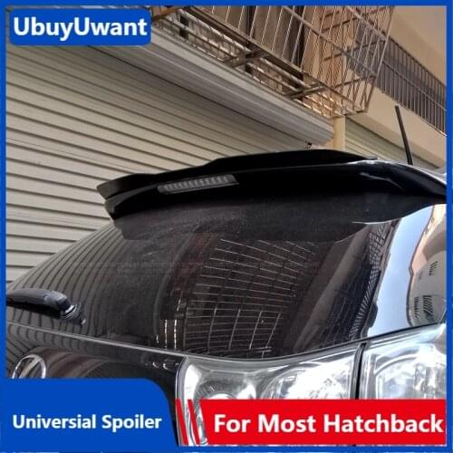 Rear Roof Lip Spoiler For Lexus Rx Rx300 Rx350 2007-2011 Hatchback Universal Spoiler Car Tail Wing For VW MK4 MK5 POLO BMW F20