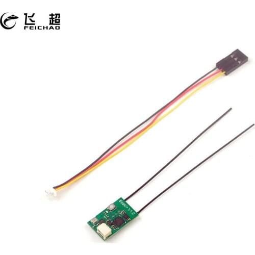 1.2g FEICHAO Speki+ Micro 2.4G 12CH Receiver for SR-XL RC FPV Racing Drone Quadcopter Parts with Power Amplifier RSSI Ready
