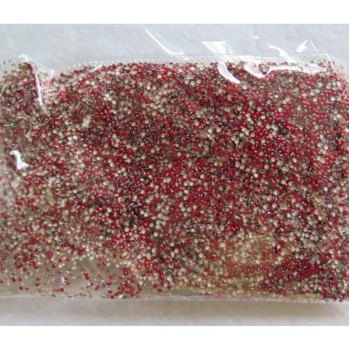 1 Bag OD-26-15-Red Free Shipping 3D 1.5MM Red Color Round Metal Stud Shiny Nail Decoration