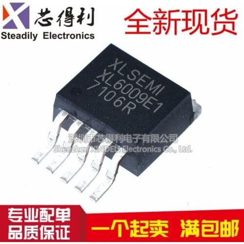 10pcs/lot Brand New & Original XL6009E1 Boost Chip 60V 4A 400KHZ TO263-5L XL6009 Patch