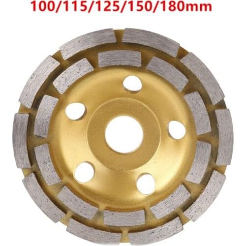 100/115/125/150/180mm Diamond Segment Grinding Wheel Cup Disc Grinder Concrete Granite Stone Cut Polishing Plate