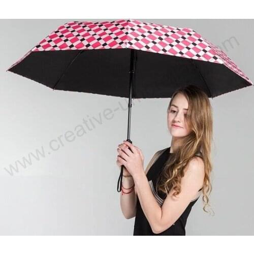 100% fully auto open auto close rechargeable electric three fold windproof alloy light anti-uv umbrella Germany quality parasol