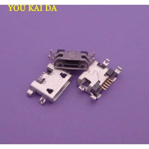 100pcs For Huawei Y600 Y511 Y511-T00 Y511-U10 U30 Y530 Y535 Y535D Y610 Tablet micro Usb Jack Charging Port connector