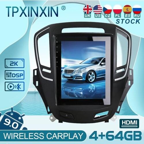 For Opel Regal Insignia 2014-2018 Android 9 Carplay Radio Player Car GPS Navigation Head Unit Car Stereo BT WIFI