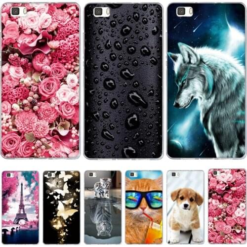 Case For Coque Huawei P8 Lite Case Cover Silicone For Capas Huawei P8 Lite 2016 ALE-L21 Case Funda For Huawei P8 Lite 2015 Cover