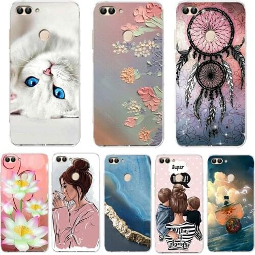 For Huawei Honor V10 VIEW 10 Painted Silicon Soft TPU Back Phone Case Cover for huawei honor V 10 Case Bag Bumper