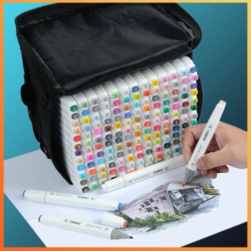 Touchfive 30/40/60/80 Double Headed sketch art Supplies mark pen Alcohol soluble pen cartoon graffiti markers pens for designers