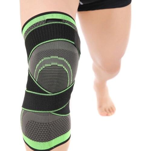 Elastic Nylon Fitness Running Cycling Knee Support Braces Sport Compression Pad Sleeve For Basketball Football