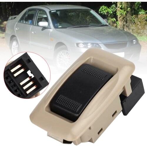 Car Glass Closer Window Lifter Buttons For Mazda 626 2002 Replacement ABS Plastic Power Window Switch Lever OEM GE4T66380C05