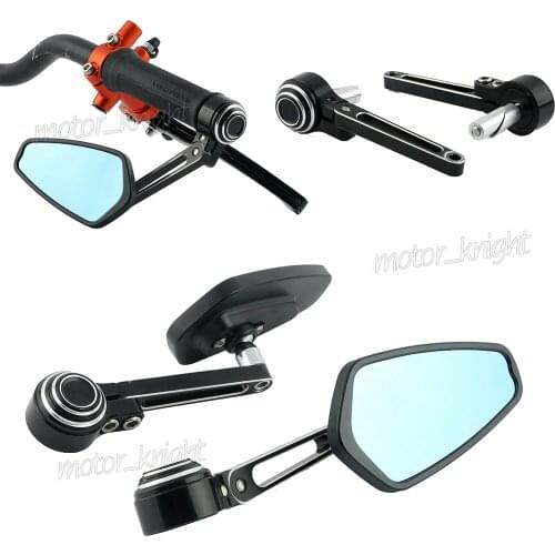 Motorcycle mirrors bar end mirror Rear view Motor handlebar end mirror For BMW S 1000 RR F 800 R F800GT K1600 GT R nineT S1000XR