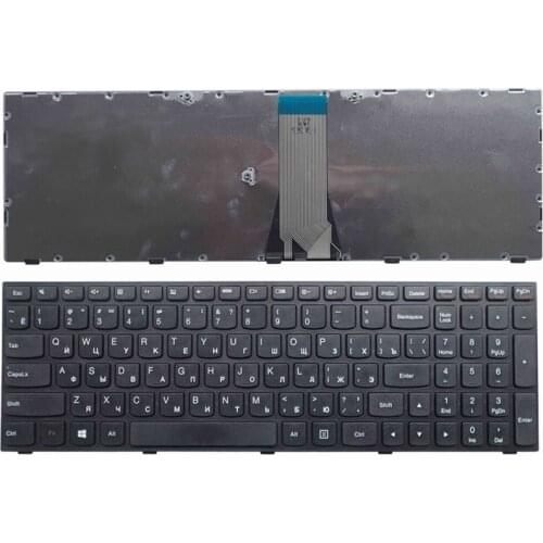 YALUZU NEW FOR LENOVO IdeaPad 300-15ISK 300-15IBR 300-17ISK Keyboard RU Russian MP-12U76D0-6861 AEST7E00110 25-214785 BLACK