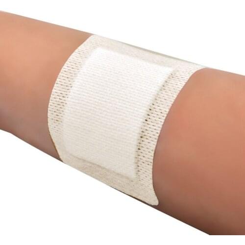 10 Pcs/lot Large Size 6*7cm Hypoallergenic Non-woven Medical Adhesive Wound Dressing Band aid Bandage Large Wound First Aid