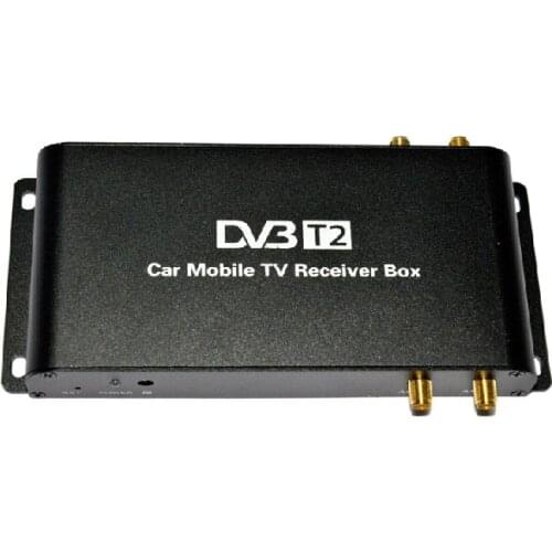 SYTA S2013C1080P HD DVB-T2 Car Mobile Digital TV Box Receiver DVB T2 TV Box with 4 Amplifier Antenna digital car TV tuner