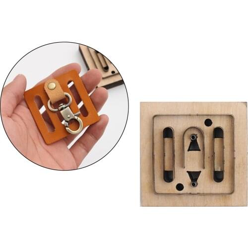 Leather Craft Cutting Die Hollow Mold Leathercrafts Scrapbooking Belt Buckle