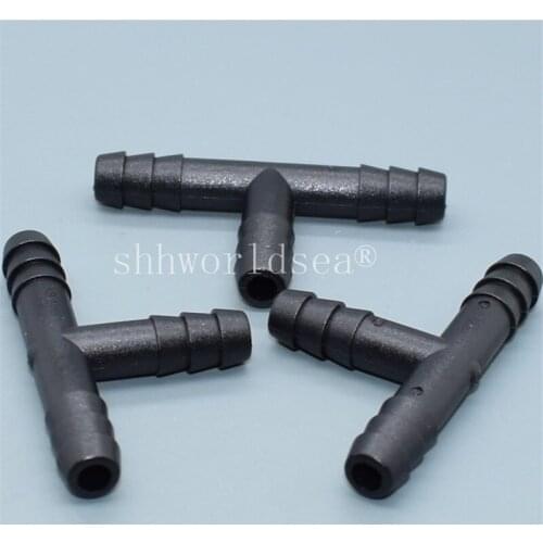 Shhworldsea The Joint Pipe Series Nylon Black Tubing Hose & Tee Connector Barbed On All Ends car plastic fastener clips