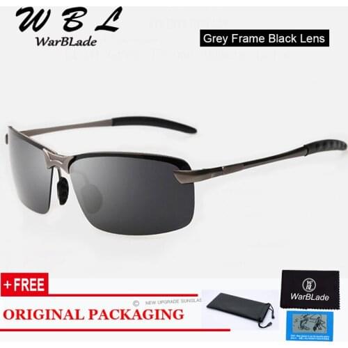 WarBLade Aluminum Newest Polarized Sunglasses Men Brand Sports Sun Glasses Male Driving Mirror Eyewear 2019 Hot