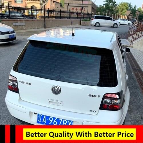 EPFBSQP For Volkswage Golf 4 IV MK4 2003-2006 ABS Spoiler Rear Trunk Car Tail Wing Decoration For Golf4 Golf Iv 4 Spoiler