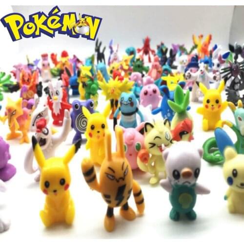 TAKARA TOMY Pokemon 24pieces/bag Action Figure Anime Figure Doll Lot for Kids Party Supply Toys for Children Pokemon Figures