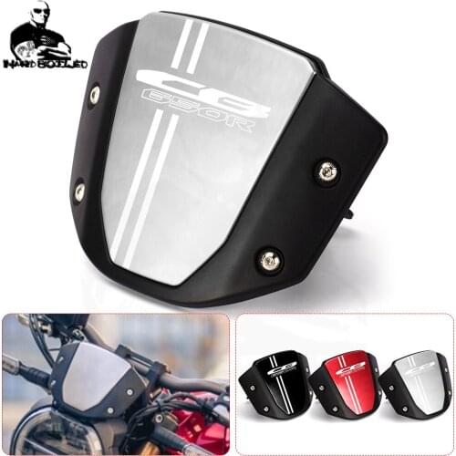 For Honda cb650r 2019 2020 2021 Windshield Front Screen CB 650R Wind Deflector Windscreen Motorcycle Accessories CB650 R