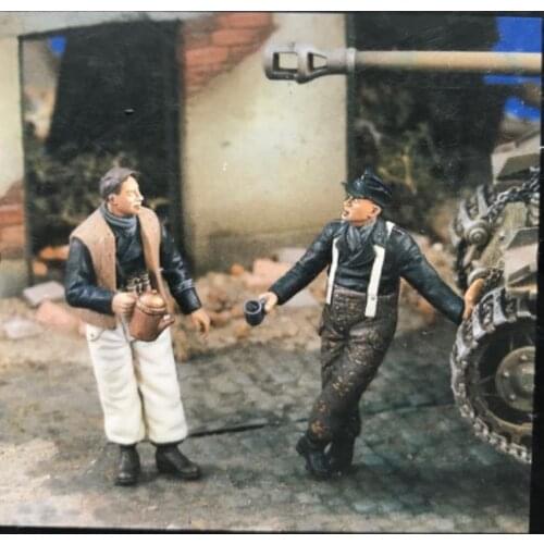 1/35 Resin Figure Model Kit Unassambled Unpainted 00495