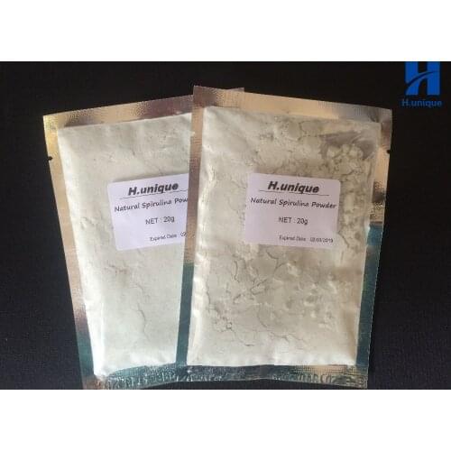 20g X 2packs Natural Spirulina Soft Powder Fical Care Moisturizing Beauty Salon Firming Lifting Anti Aging SPA Products