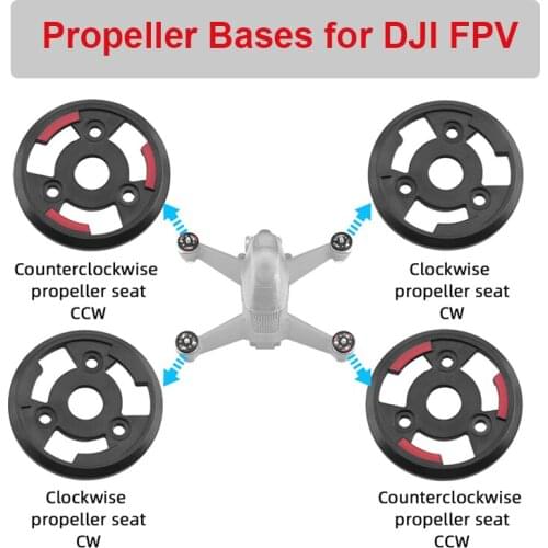 5328S Propeller Bases for DJI FPV Combo Drone Mounting Plate Base CW CCW Motor Mount Blade Holder Spare Parts Kits With Tool