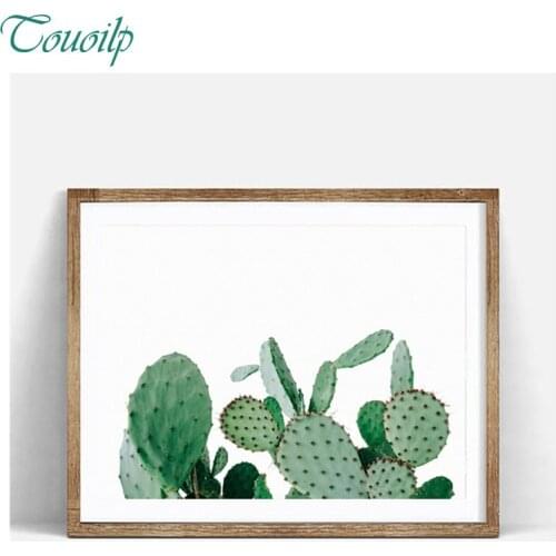 5D DIY Diamond Painting" Cactus"mosaic style 3D Full Square&round resinDiamond Embroidery Cross Stitch painting Home Decor