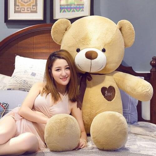 Big Sale 60CM to 200CM cheap giant unstuffed empty teddy bear big skin bearskins shell soft plush toys soft kid dolls toy gift
