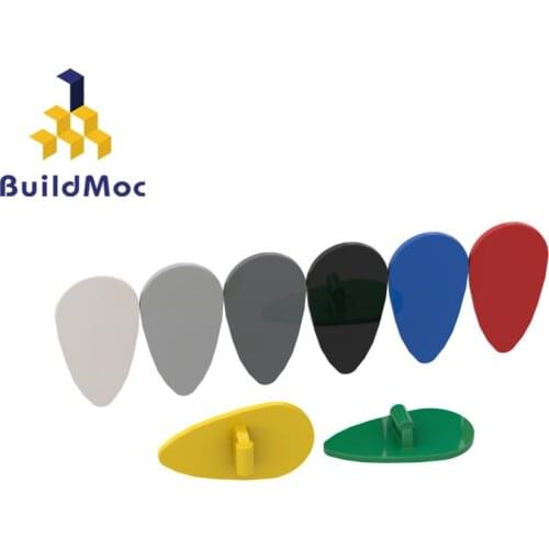 BuildMOC 2586 Oval War Shield For Building Blocks Parts DIY Construction Creative gift Toys