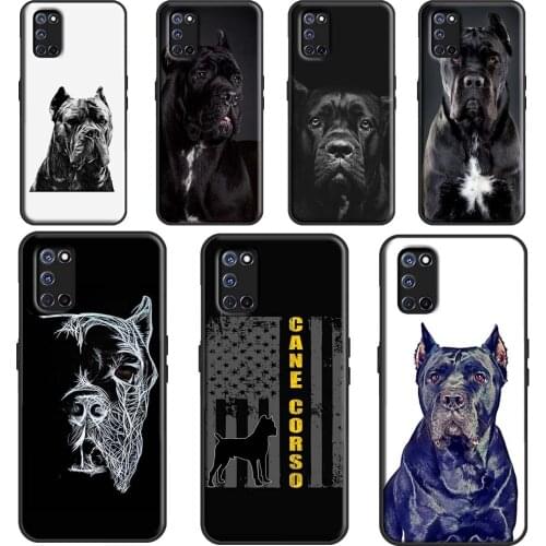 Cane Corso Italian Mastiff Phone Case For OPPO A53 A31 A9 A5 2020 Reno 2 Z A1K A3S A5S A15 A52 A72 A83 A91 A93 Cover