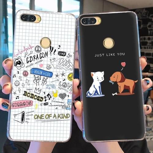 For Girls Cartoon Phone Case For Infinix Hot 6 Pro/X608 TPU Cover Dropshipping Back Cover For Woman