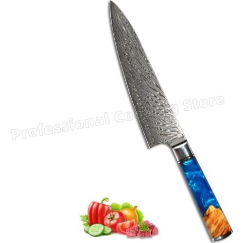 Stainless steel Damascus chefs knife Meat cleaver Kitchen slicing knife Household kitchen knife Kitchen cooking knife